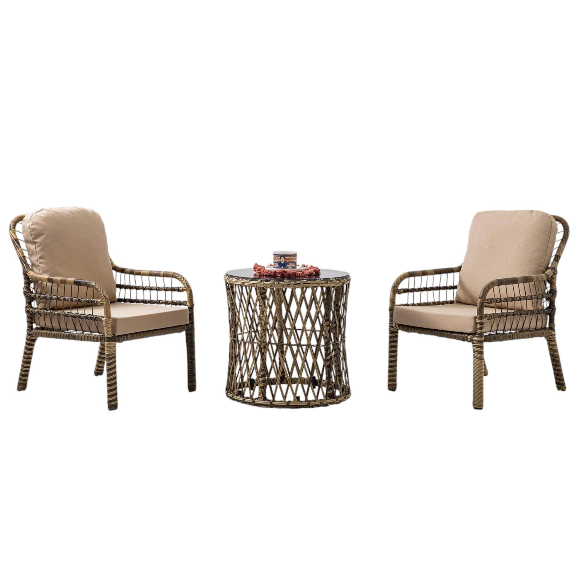 Capri Pisa Tekli Takım Kahve