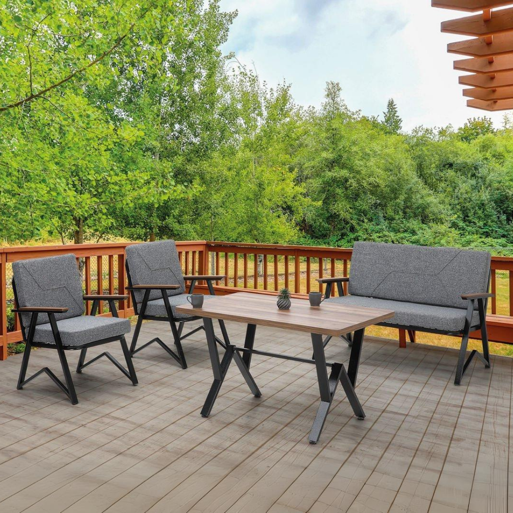 Melisa İkili Balkon - Çay Seti