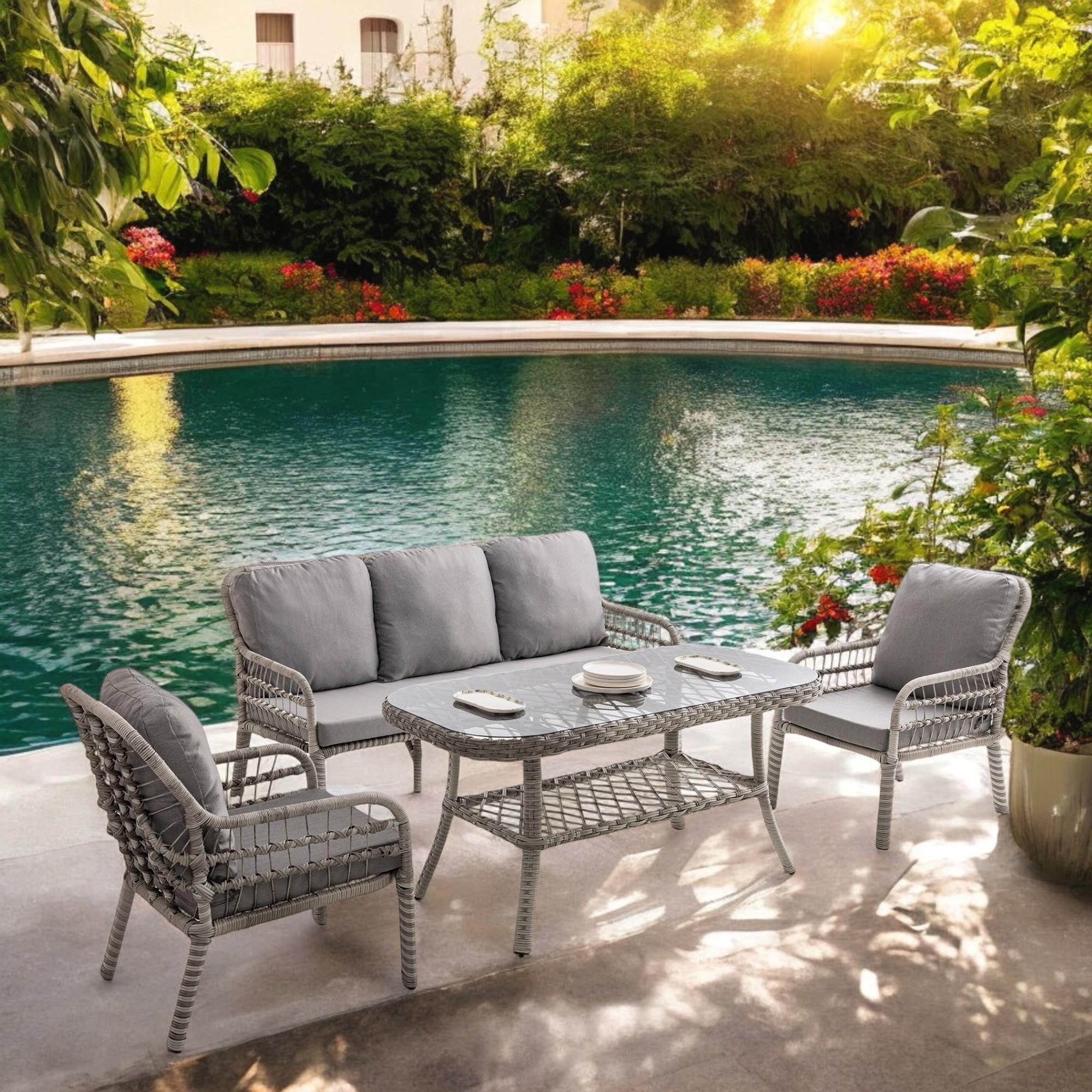Capri Pisa Üçlü Takım Gri