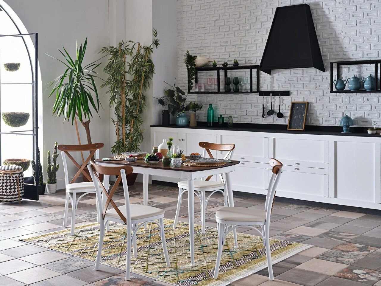 Matris Açılır masa sandalye 80x125 